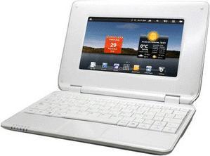 Produktbild Sony Coby NBPC724, 7" Netbook, Android, white (512 GB)