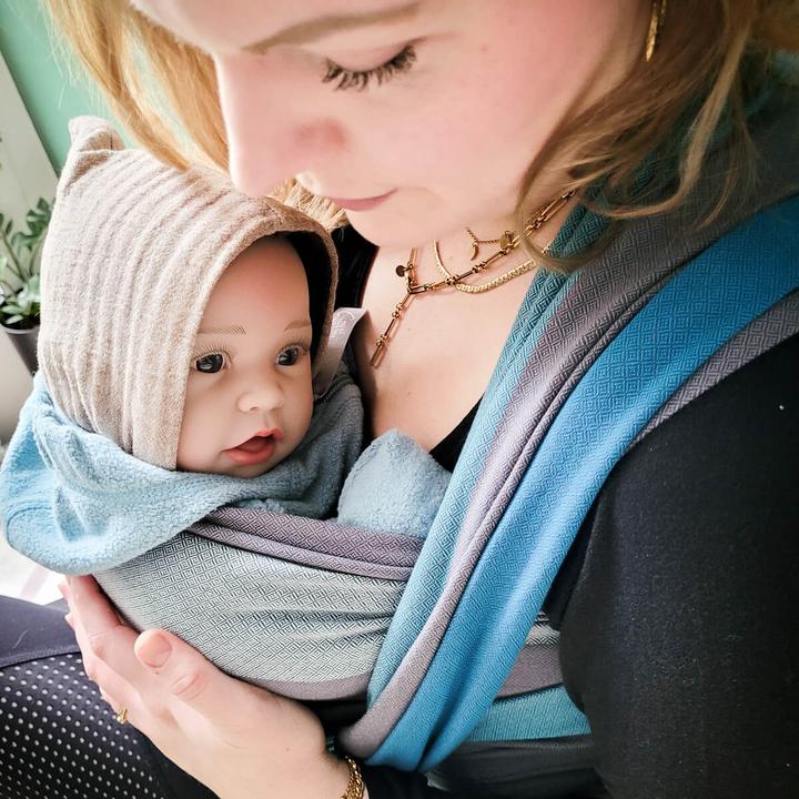 Produktbild Hoppediz Babytragetuch gewebtes Tragetuch (5.40 m)
