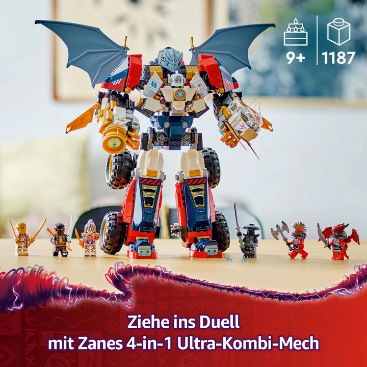 Produktbild LEGO Zanes Ultra-Kombi-Mech (71834, LEGO Ninjago)