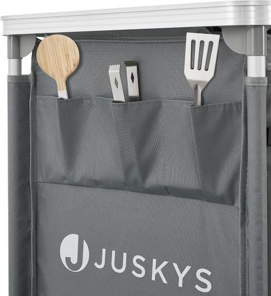 Actual product image Juskys Foldable camping locker Ruda