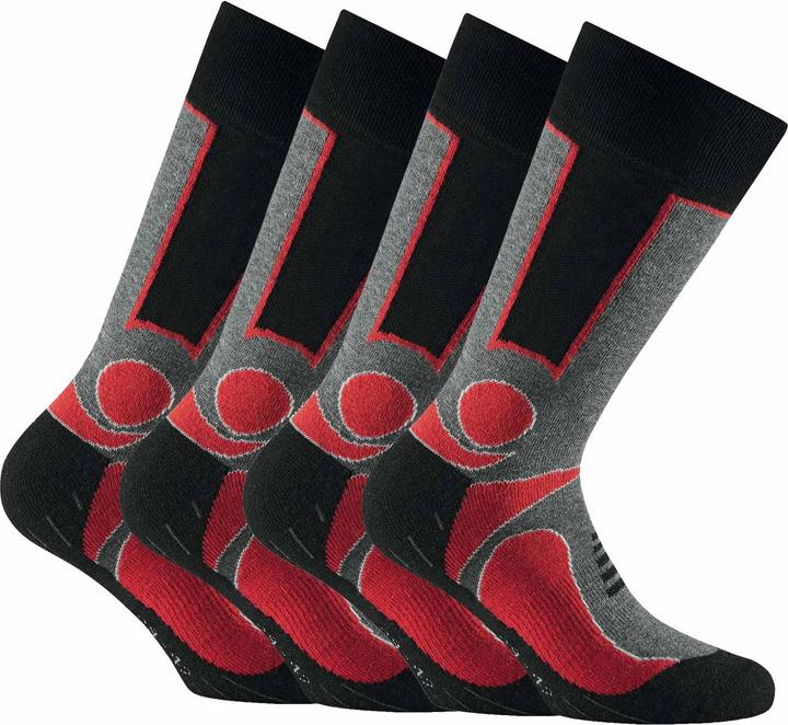 Rohner Socken Sportlich Bequem sitzend (4er Pack, 39 - 42)