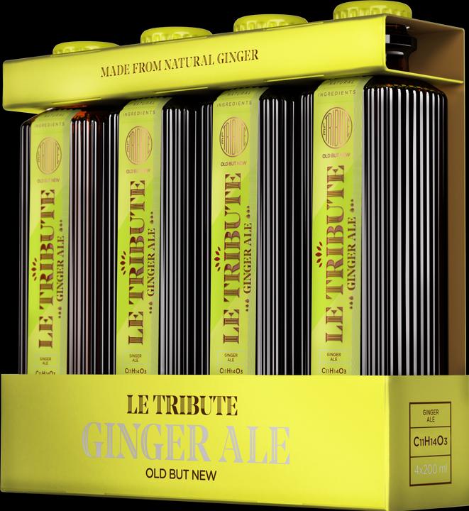 Le Tribute ginger ale (4 x 20 cl)