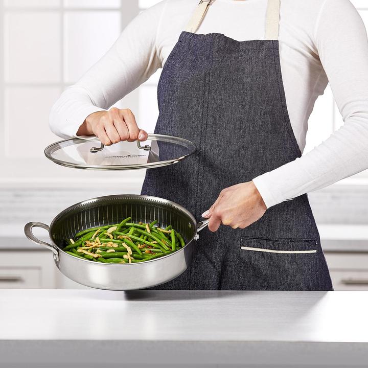 Produktbild Livington Titan Pan (26.50 cm, Bratpfanne, Edelstahl, Aluminium)