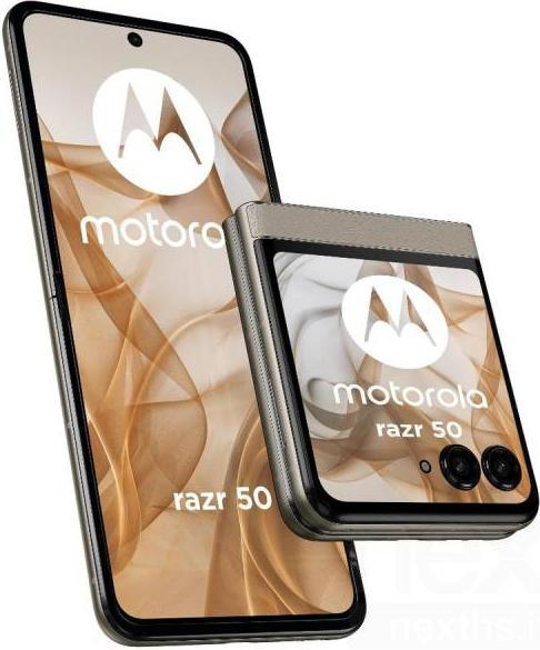 Immagine prodotto Motorola Razr 50 (256 GB, Spiaggia di sabbia, 6.90", SIM + eSIM, 50 Mpx, 5G)