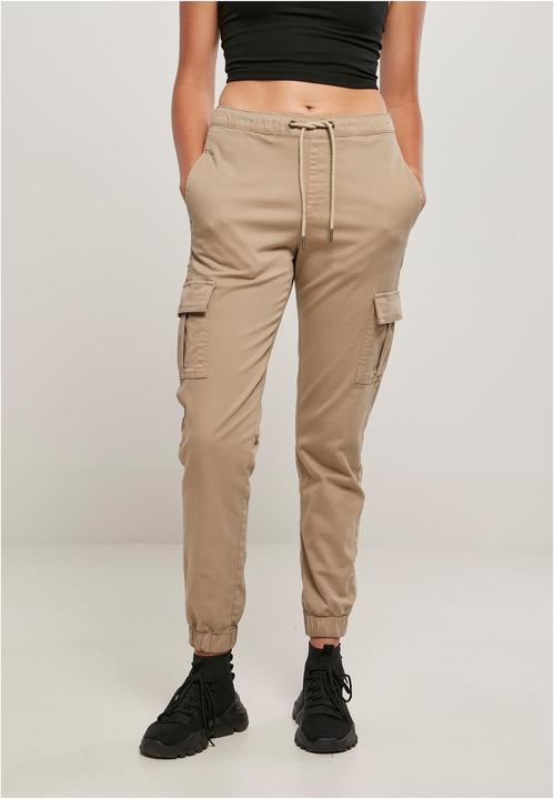Actual product image Urban Classics Ladies High Waist Cargo Comfort Jogging Pants - 16932 (M)