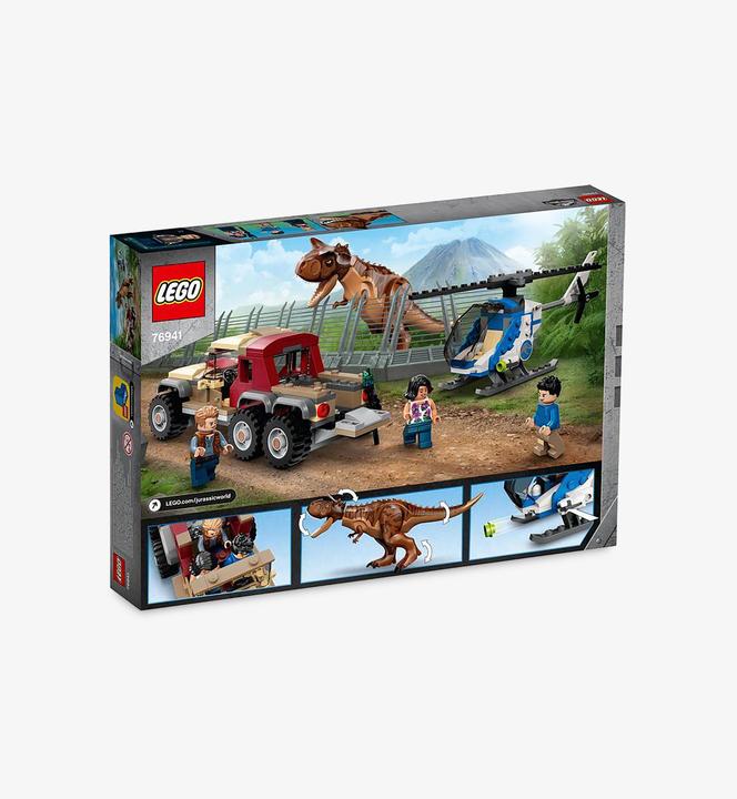 Produktbild LEGO Verfolgung des Carnotaurus (76941, LEGO Jurassic World)