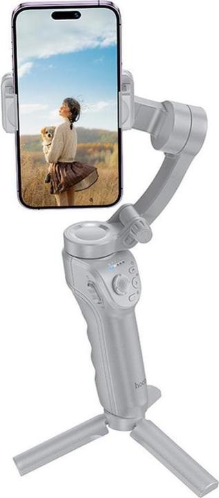 Actual product image Hoco Headphone with microphone gimbal with 3-axis stabilization K24 gray (Smartphone, 0.39 kg)
