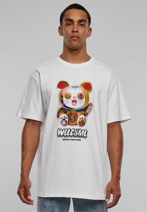 Immagine prodotto Urban Classics Welcome Cat - Maglietta oversize pesante - 91503 (M)