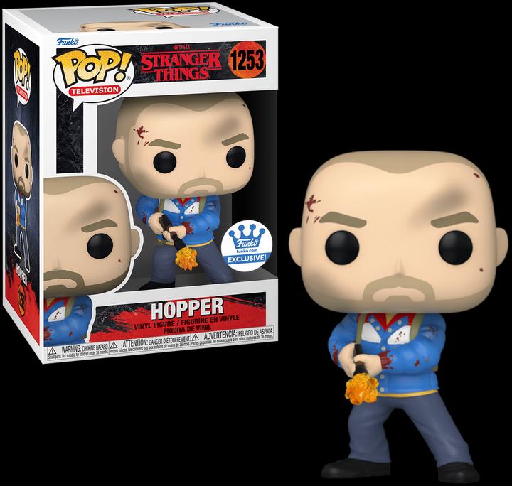 Produktbild Funko POP! Stranger Things Hopper with Flamethrower (Season 4)