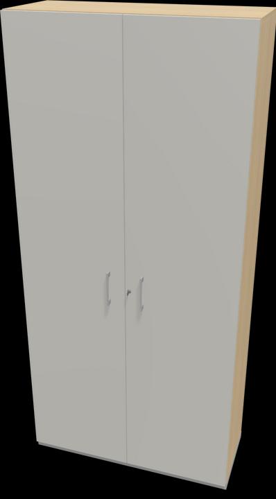 Image du produit Narbutas Choice Armoire à portes battantes (100 x 40 x 217 cm)