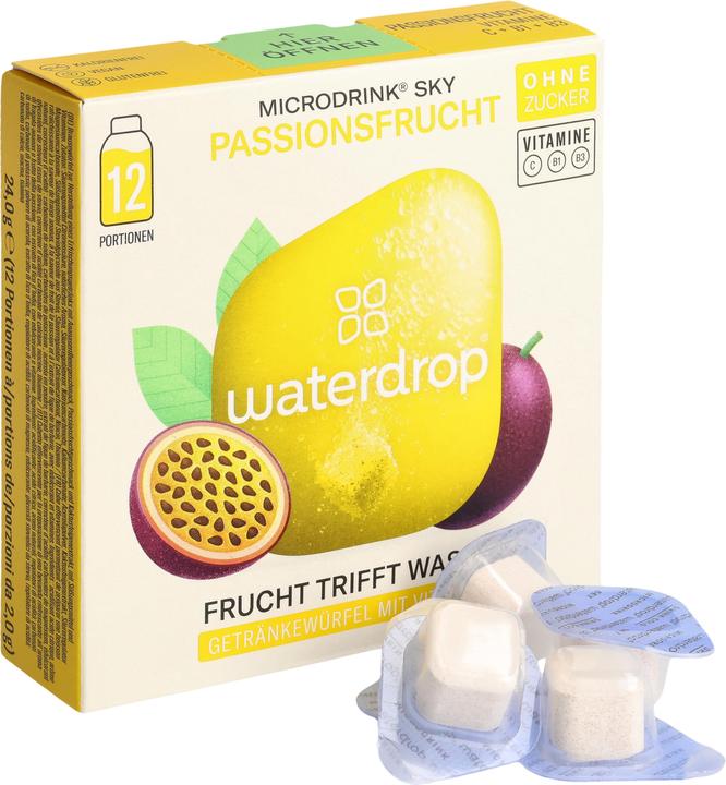Produktbild Waterdrop Sky (Passionsfrucht, Ananas, 12 x)