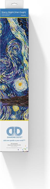 Actual product image Diamond Dotz Starry Night (Van Gogh)