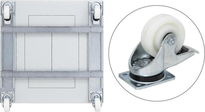 Actual product image Triton RAX-RK-T81-X1 - Roller set with reinforcement frame 800x1000 for RDARTA load capacity 1500 kg