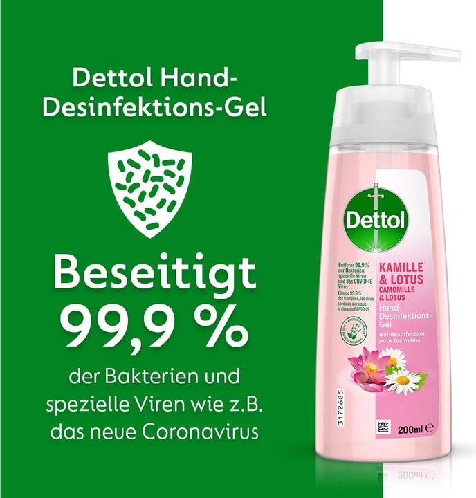 Actual product image Dettol Camomile & Lotus (200 ml)