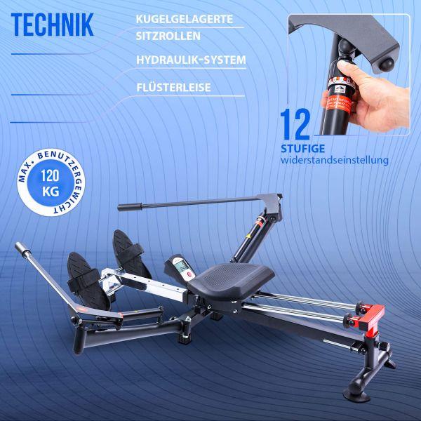 Actual product image Christopeit Rowing machine Accord