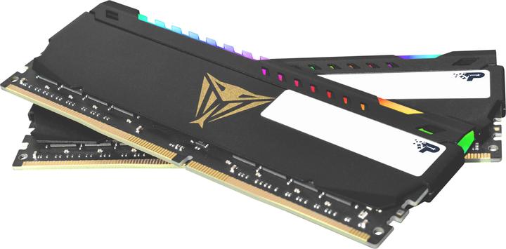 Actual product image Patriot DDR4 PC3600 64GB (2x32) Viper Steel RGB (2 x 32GB, 3600 MHz, DDR4-RAM, DIMM)