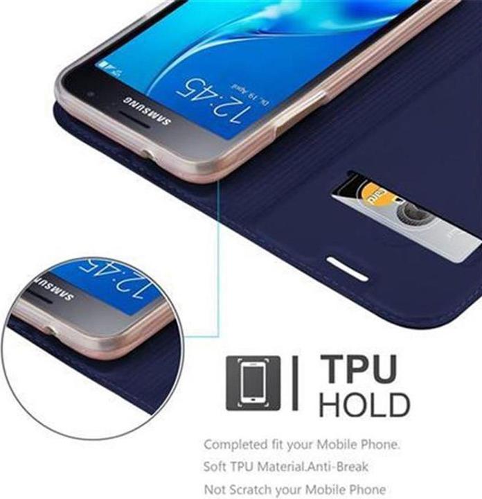 Produktbild Cadorabo Book Classy Style Cover (Samsung Galaxy J1 (2016))
