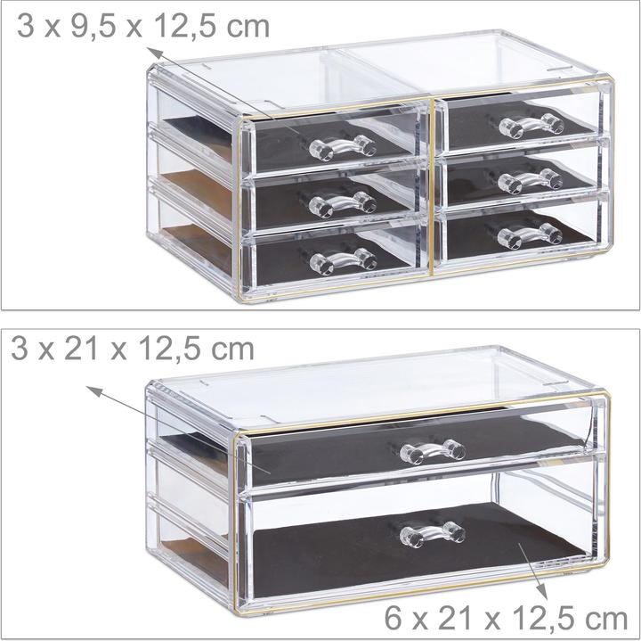 Immagine prodotto Relaxdays Trucco Organizzatore