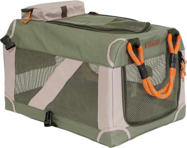 Nordic Paws Soft dogcrate, Army M 76,5 x 50,5 x 48 cm. - (7000241012551) (Hund)