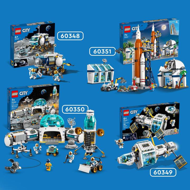 Productafbeelding LEGO Maanonderzoekbasis (60350, LEGO Stad)