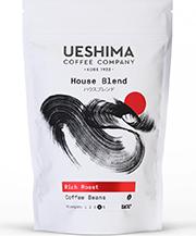 Image du produit Ueshima Café en grains House Blend 500 g (500 g, Torréfaction foncée)