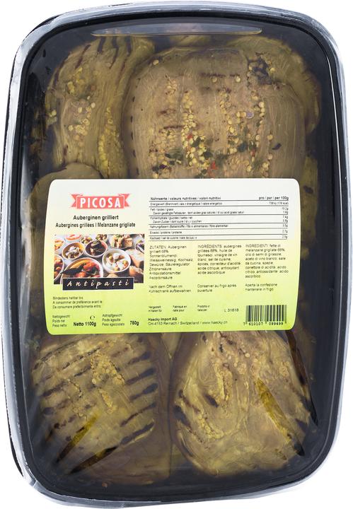 Actual product image Picosa Antipasti grilled aubergines 800g (1176 g)