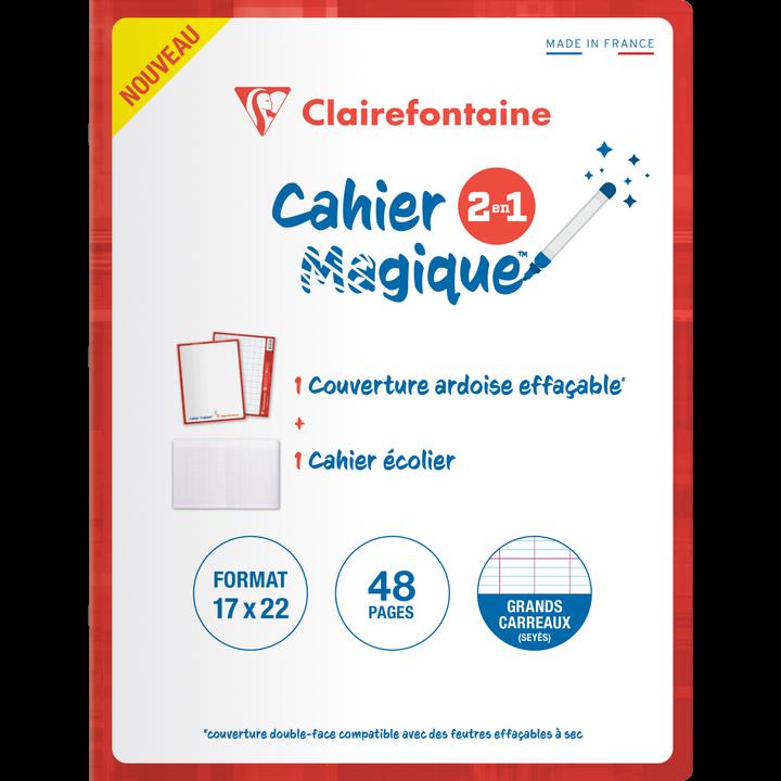 Productafbeelding Clairefontaine Cahier Magique (17 x 22 cm, Gecontroleerd, Hardcover)