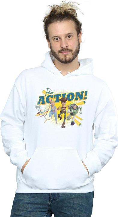 Actual product image Disney Mens Toy Story 4 Takin' Action Hoodie (5XL)