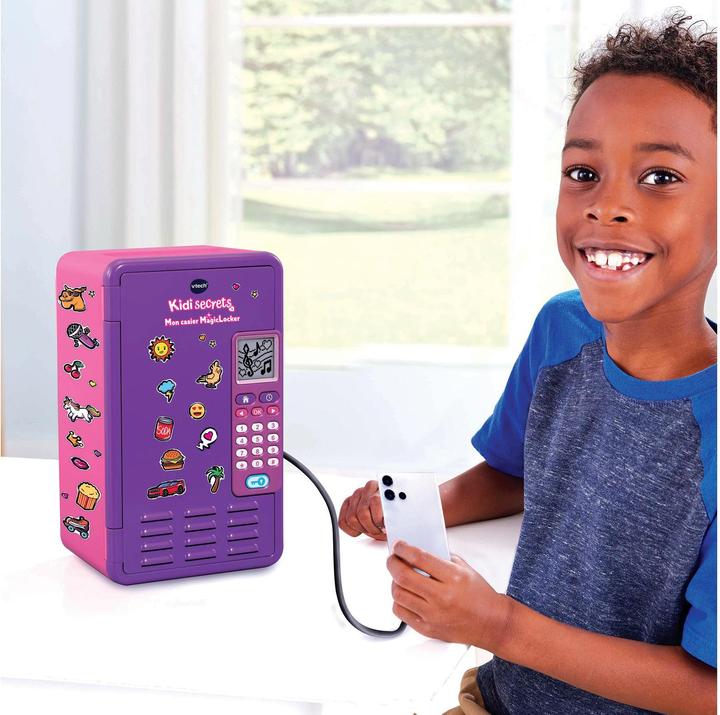 Actual product image VTech KidiSecrets- Mon casier MagicLocker (rose) (French)