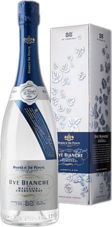Actual product image Andrea da Ponte Grappa Uve Bianche Acquavite d' Uva Malv./Chard. (1 x 70 cl)