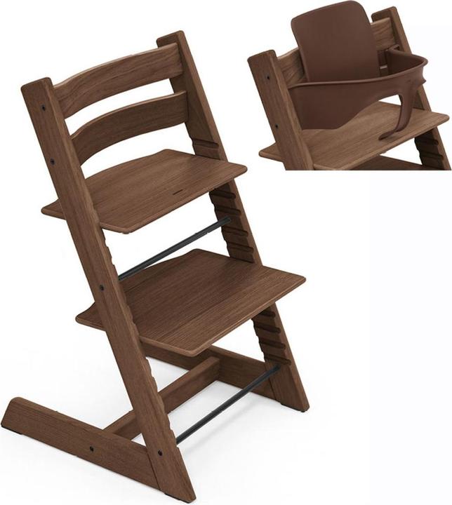Immagine prodotto Stokke Seggiolone Tripp Trapp Oak con Baby Set² incluso (Seggiolone)