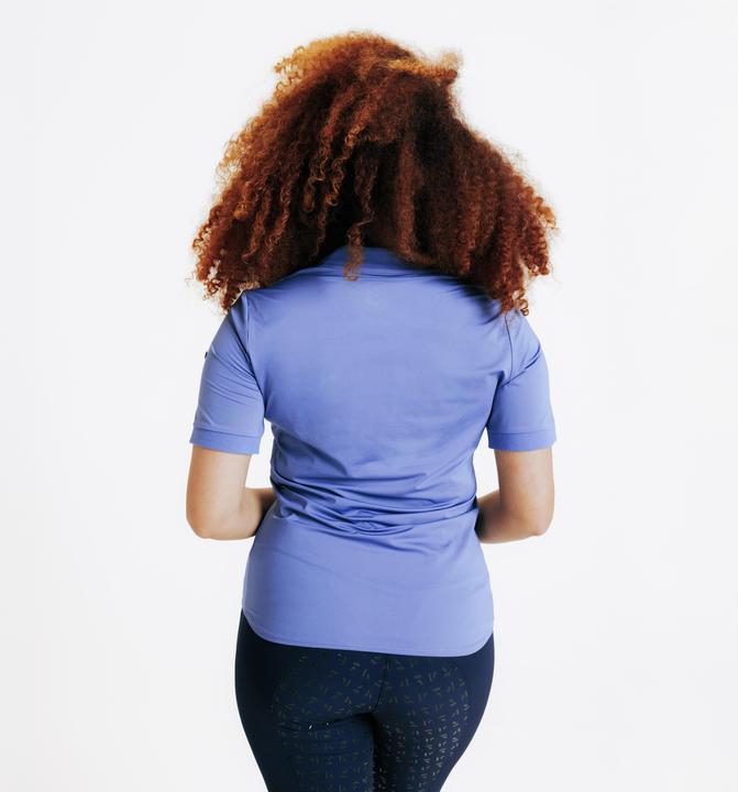 Immagine prodotto Fouganza Reit-Poloshirt kurzarm Damen blau (XS)
