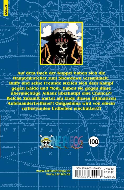 Actual product image One Piece 100 (German, Eiichiro Oda, 2022)
