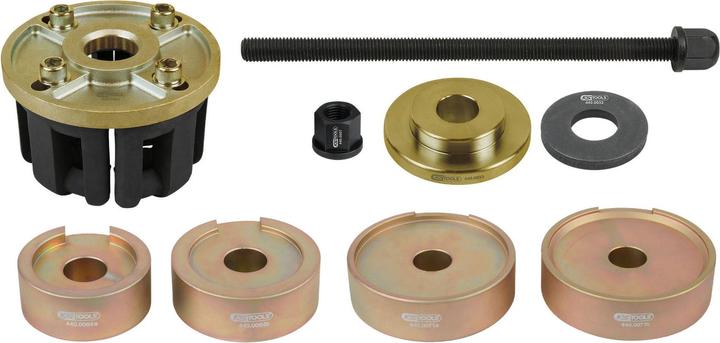 Immagine prodotto KS Tools Set di utensili per il montaggio dei cuscinetti ruota compatti VAG, 17 pezzi