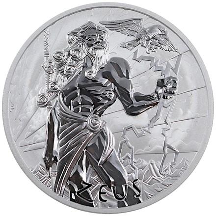 Immagine prodotto The Perth Mint Argento 1 oz - Divinità dell'Olimpo - Zeus 2020 (999.90, 2020)