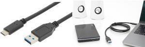Actual product image Digitus USB C – USB A (1 m, USB 3.1)
