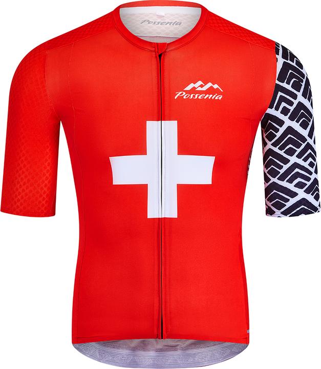 Produktbild Possenia Schweizer National Aero Trikot Unisex (M)