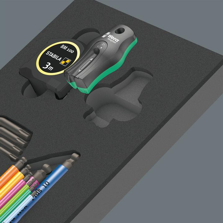 Actual product image Wera 9740 Foam insert L-key set 1