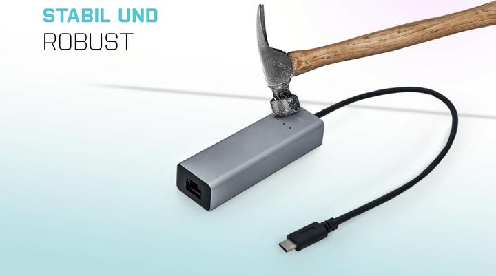 Image du produit i-tec USB-C Ethernet Adapter (USB-C 3.1 Gen 1, RJ45 2.5 Gigabit Ethernet (1x))