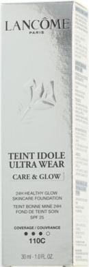 Produktbild Lancôme Teint Idôle Ultra Wear Care & Glow Shade Liquid Foundation 110C 30ml