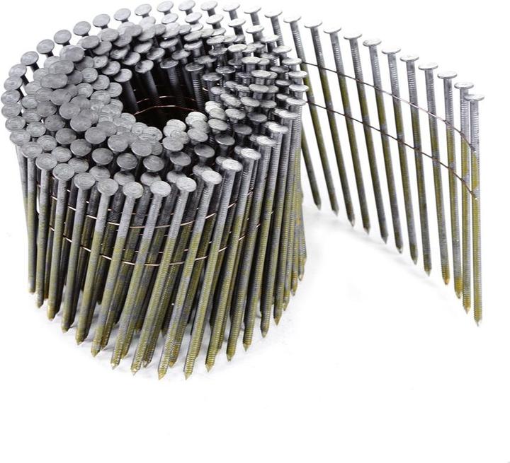 Produktbild Prebena CoilNägel blank mit Ringschaft drahtmagaziniert90 mm