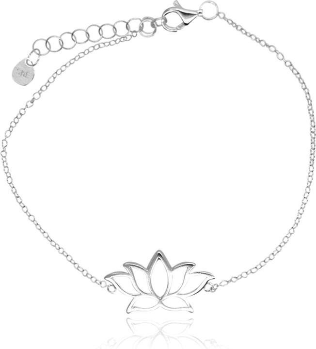 Immagine prodotto Leyda Chaîne De Bras Lotus (19 cm, Argento 925)