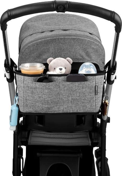 Produktbild Skiphop Kinderwagen-Organizer Ultra grau mélange