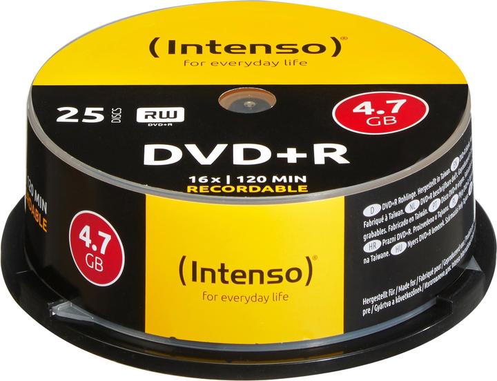 Produktbild Intenso Dvd+R 4.7gb (25 x)