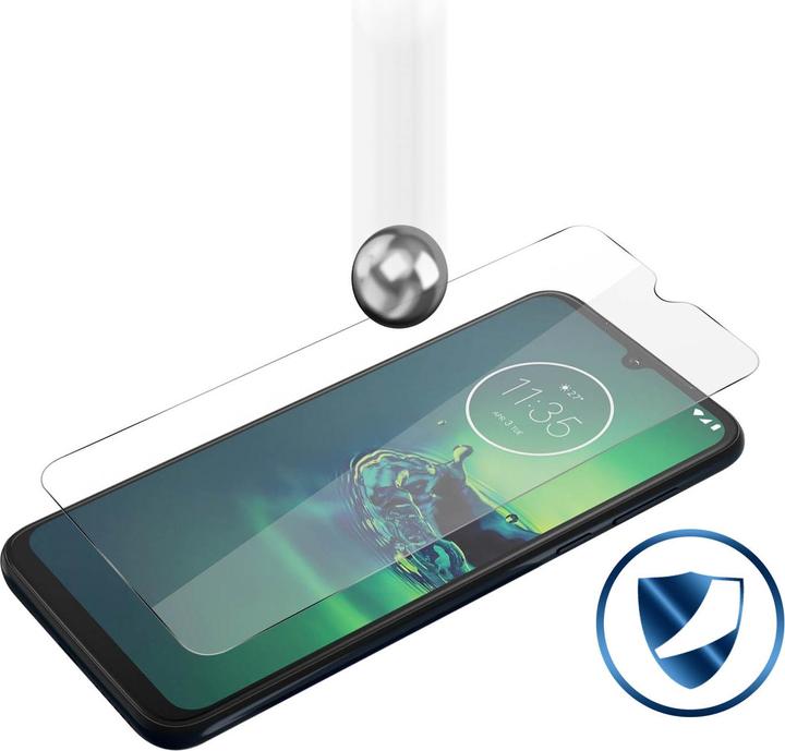 Produktbild Avizar Kristallklare Folie, Glas-Displayschutz (1 Stück, Motorola Moto G8 Plus)