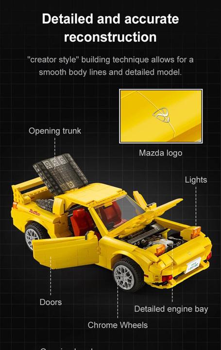 Actual product image Cada Mazda FD3S RX-7