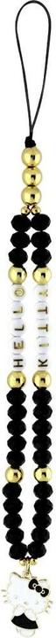 Produktbild Hello Kitty Pearls and Beads Kitty Charm Universal Hand Strap - black