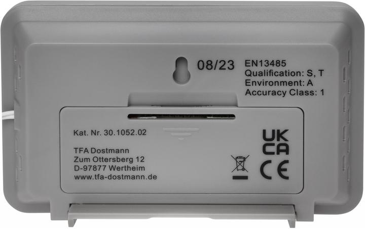 Actual product image TFA 30.1052.02 LT 202 Digital professional thermometer with cable probe HACCP EN 13485 high accuracy