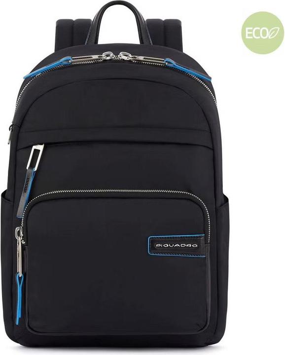 Piquadro Ryan - Laptoprucksack aus rezykliertem Stoff (14 l)