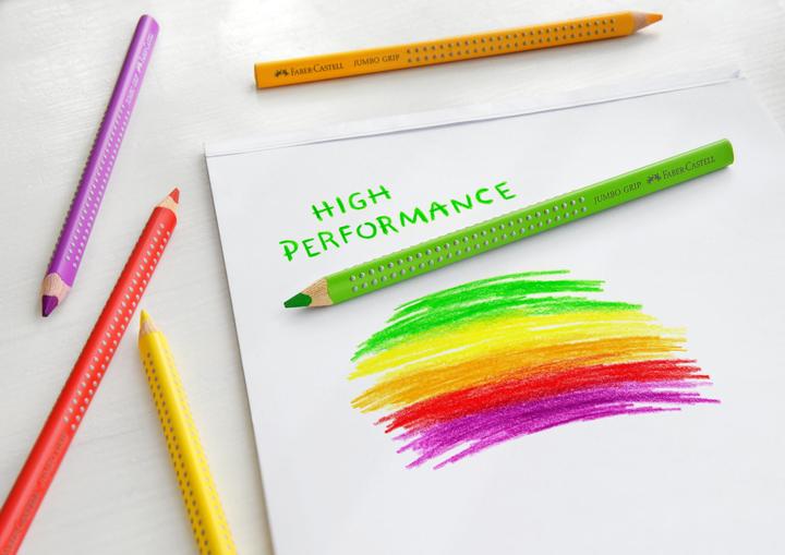 Produktbild Faber-Castell Jumbo Grip (Multicolor, 6 x)